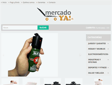 Tablet Screenshot of mercadoya.com.co